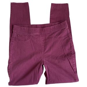 R1983 maroon Leggings Size 10